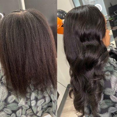 Traditional sew-in