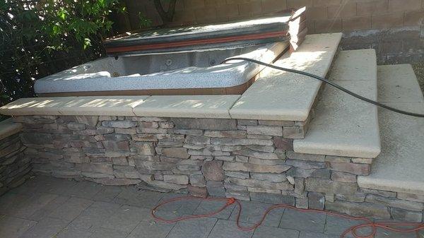 Hottub removal