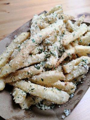 Garlic fries from The Easy Otter