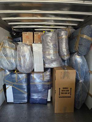 Packed and protected, ready to move. Professional movers with  35+ years of experience and expertise !!