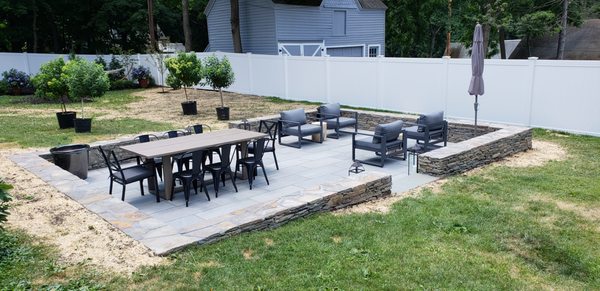 Any size patio can give you a place to relax.