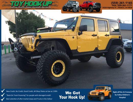 2011 Jeep Wrangler Unlimited With Tons Of Upgrades!!!