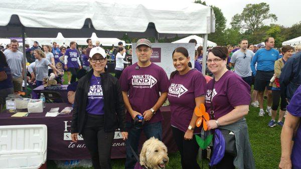 Fun at the Chicago Walk to End Alzheimer's