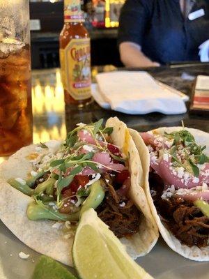 Ropa vieja tacos