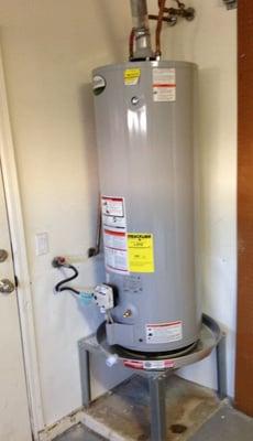 New hot water heater installed! Very satisfied