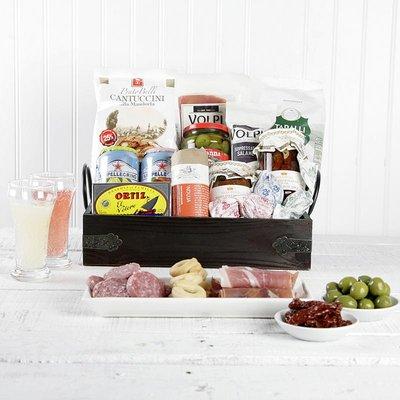 Antipasti Adventurer Gift Basket | Set of 11