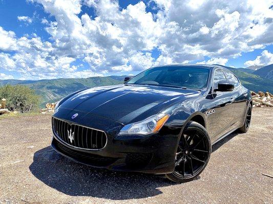 Rifle Car Rental Colorado | Maserati AWD Sedan Rental | Motion Rent A Car | MotionRrentalCars.com 970-376-4885