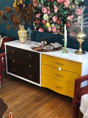 Bassett MCM lowboy dresser