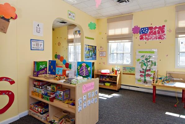 Preschool classroom.