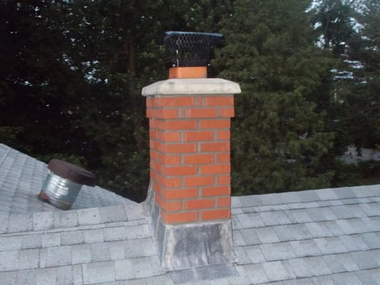 Big or small!. when it comes to chimneys we build them all!