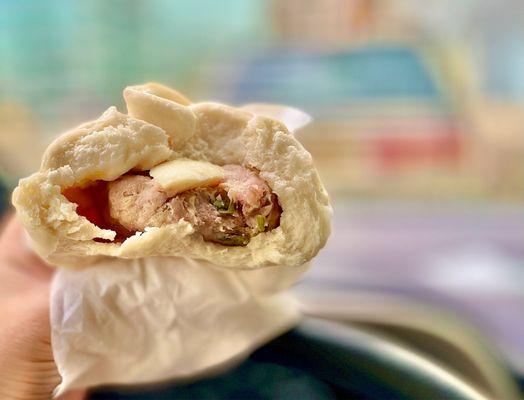 "Siopao" - Philippine steamed pork bun