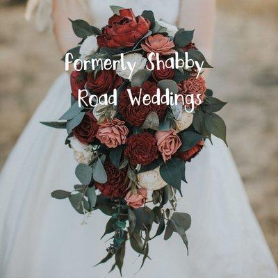 Changed business name! Formerly, we were Shabby Road Weddings.