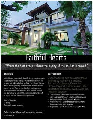 Faithful Hearts Home Care