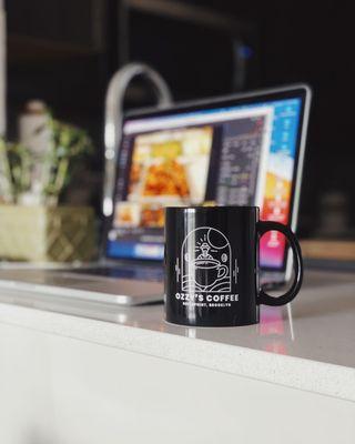 our logo mug