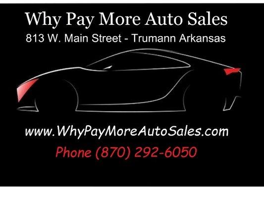 Why Pay More Auto Sales