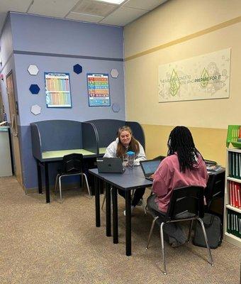 Personalized tutoring at Huntington Learning Center! Our expert tutors help middle school students build confidence and achieve  success!