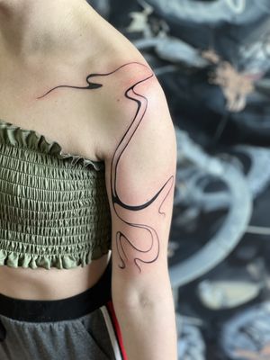 Abstract tattoo by Jesikah