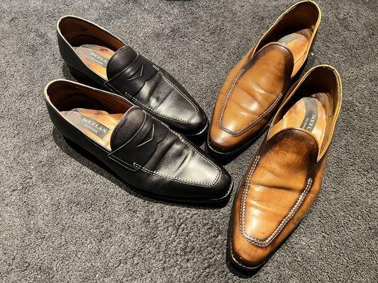 Mezlan Loafers. Amazing work!