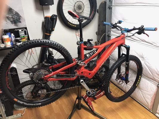 Gen 2 Specialized Turbo Levo with freshly rebuilt motor!