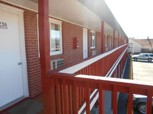 Second Floor Balcony