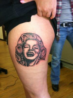 Marilyn Monroe, by J.T.