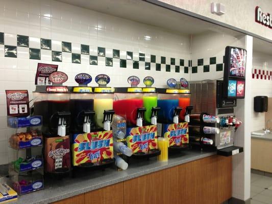 Slushy and Icee selection. WOW