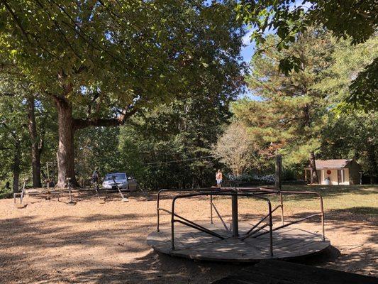 Chatauqua Park playground and restrooms