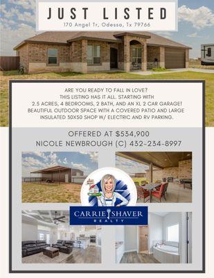 Nicole Newbrough - Carrie Shaver Realty