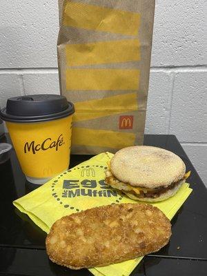 Breakfast Combo #1 - Egg McMuffin