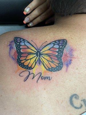 My butterfly doe my mama.