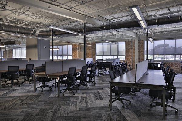 Open Plan Systems that encourages collaboration!