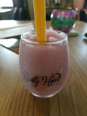 Blueberry wine slushie