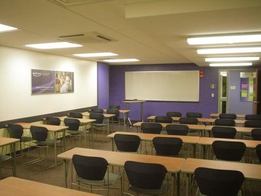 One of our thirteen classrooms