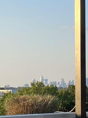 View of the skyline