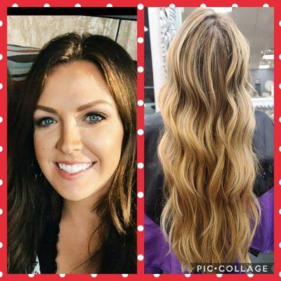 Transitioning to blonde!! Root melt balayage