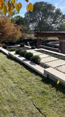 Retaining Walls with plantings