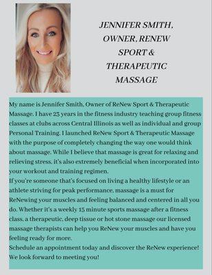 Renew Sport & Therapeutic Massage