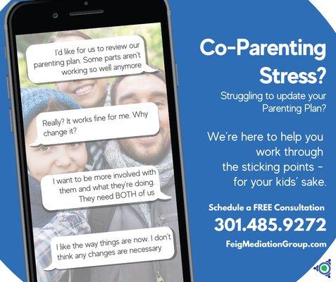 Co-Parenting can be complicated, especially when you have a child with neurodivergence or special needs. We're here to help.