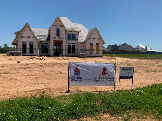 HVAC installation on KBS 3 News/St Jude Children's Research Hospital Dream Home!