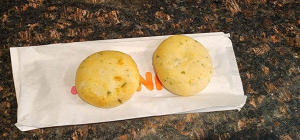 Stuffed biscuit bites