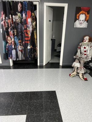 Yes...Pennywise guards the shop