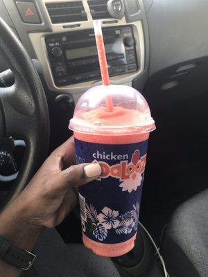 Cherry slushie!