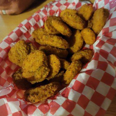 Spicy Fried Pickles