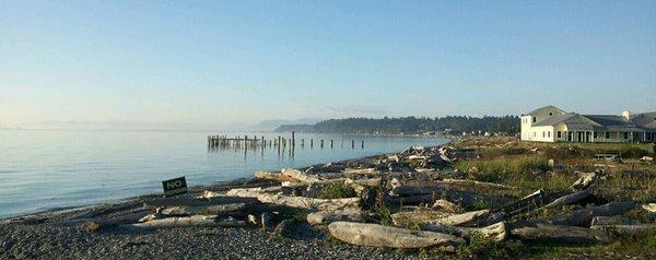 Looking north to Vancouver Canada