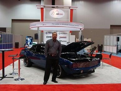 Kaz Darehshori at the American Coatings Show 2012