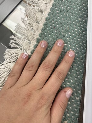 My nails after 48 hours.