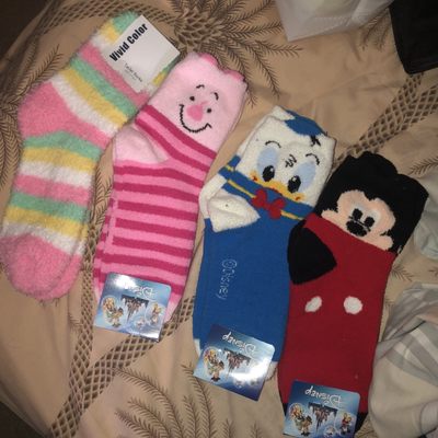 Fuzzy Socks (two pairs for $5)