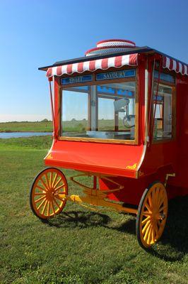 Antique Style Popcorn Wagon