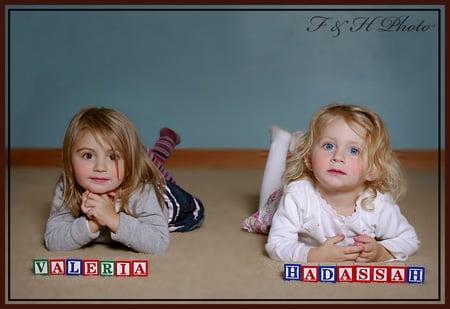 2 Beautiful Sisters Portrait By F & H Photo Productions