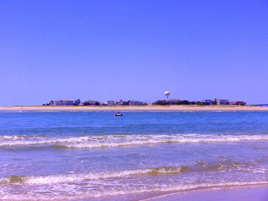 Looking across Corson's Inlet to charming Strathmere on the next island